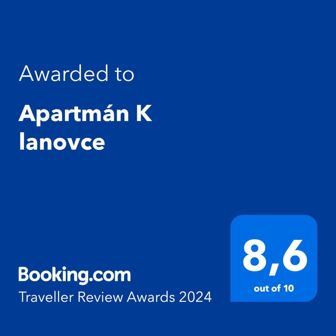 야히모프 Apartman K Lanovce 아파트 외부 사진